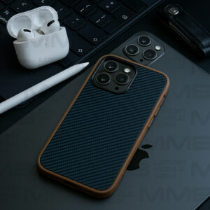 leather carbon fiber mobile cover for iphone 16 pro max