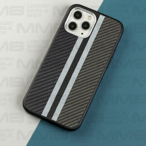 Carbon fiber stripe case for iPhone 16 pro max