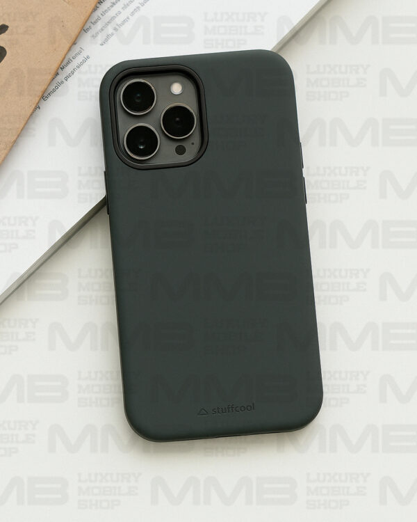 Grey colour Silicone case from stuffcool