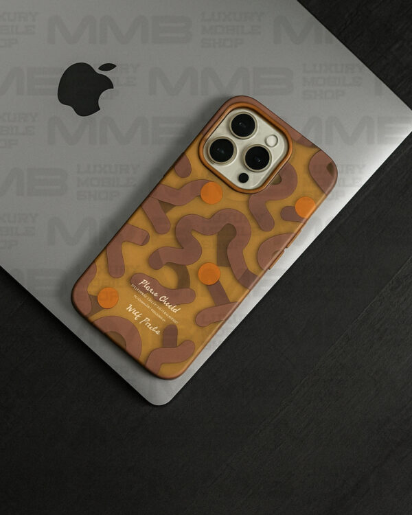 Abstract Art Designer Case for iPhone 16 Pro Max – “Wild Peace” Edition
