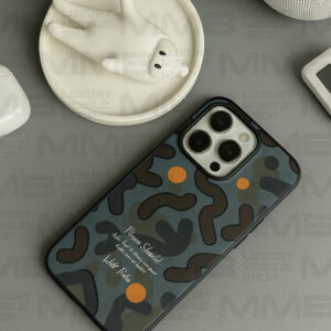 Abstract Art Designer Mobile Case for iPhone 16 Pro Max | Grey-Tone