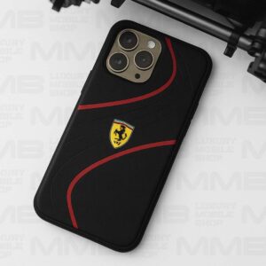 Ferrari inspired Case for iPhone 16 Pro Max – Shockproof
