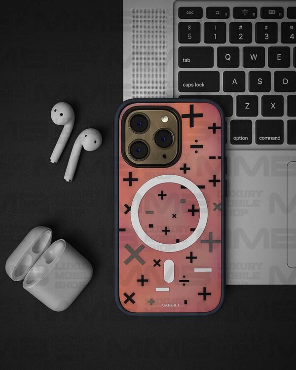 CANGILT MagSafe Compatible Printed Case for iPhone 16 Pro Max