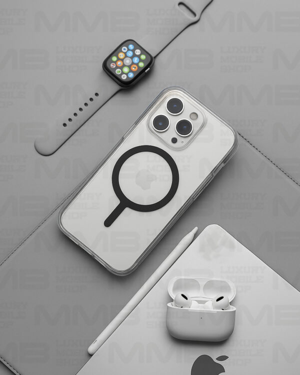 Transparent MagSafe Case for iPhone 16 Pro Max – Crystal Clear Back