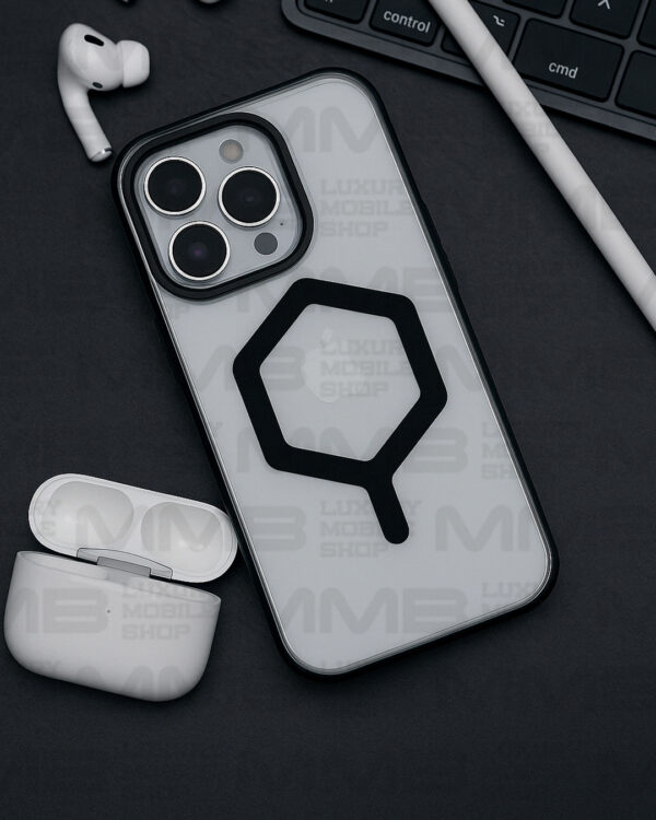 Shockproof Transparent Back Cover for iPhone 16 Pro Max